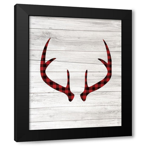 Farmhouse Christmas 7 Black Modern Wood Framed Art Print with Double Matting by Kimberly, Allen