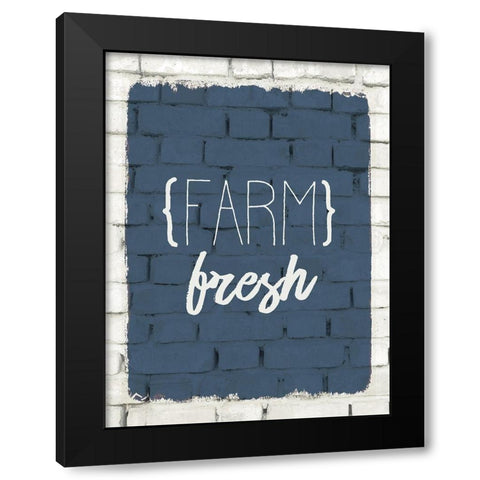 Farm Life 3 Black Modern Wood Framed Art Print by Kimberly, Allen
