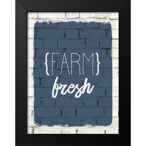 Farm Life 3 Black Modern Wood Framed Art Print by Kimberly, Allen