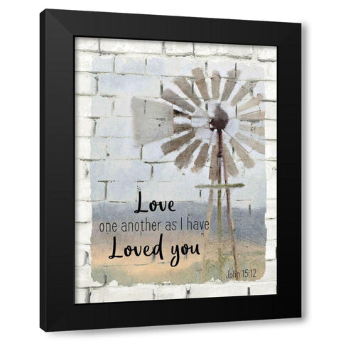 Farm Life 6 Black Modern Wood Framed Art Print with Double Matting by Kimberly, Allen