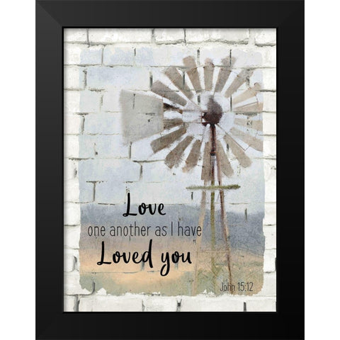 Farm Life 6 Black Modern Wood Framed Art Print by Kimberly, Allen