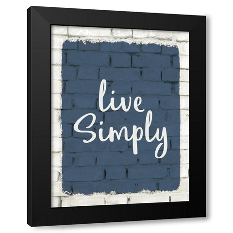 Farm Life 7 Black Modern Wood Framed Art Print by Kimberly, Allen