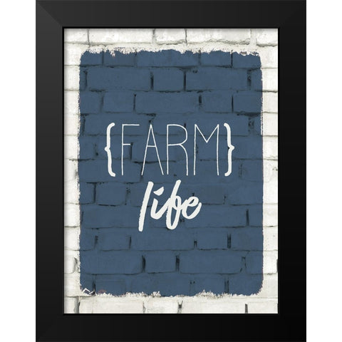 Farm Life 9 Black Modern Wood Framed Art Print by Kimberly, Allen