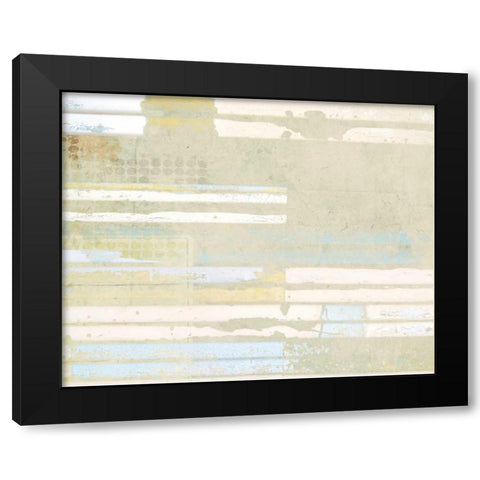 Coastal Dreams Pattern 1 Black Modern Wood Framed Art Print with Double Matting by Allen, Kimberly
