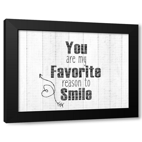 Our Love 2 Black Modern Wood Framed Art Print with Double Matting by Kimberly, Allen