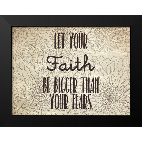 Be Joyful 2 Black Modern Wood Framed Art Print by Kimberly, Allen