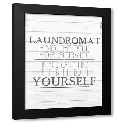 Do It Yourself Black Modern Wood Framed Art Print by Kimberly, Allen