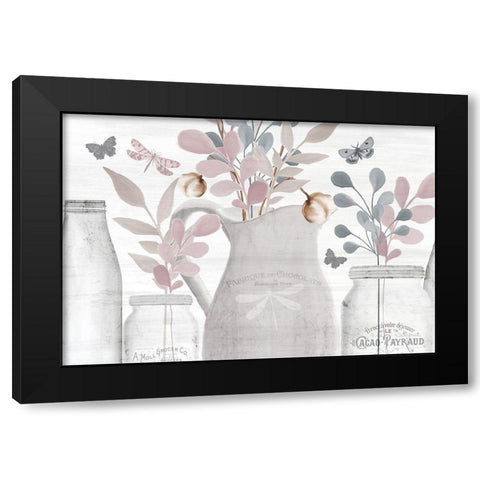 Wildflower Hope 10 Black Modern Wood Framed Art Print by Kimberly, Allen