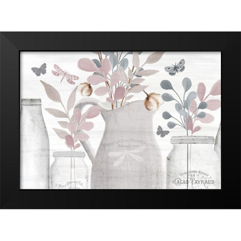 Wildflower Hope 10 Black Modern Wood Framed Art Print by Kimberly, Allen