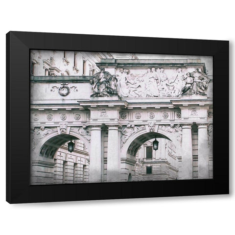 Under the Arch Black Modern Wood Framed Art Print by Kimberly, Allen