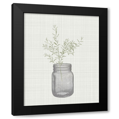 In the Jar 1 Black Modern Wood Framed Art Print by Kimberly, Allen
