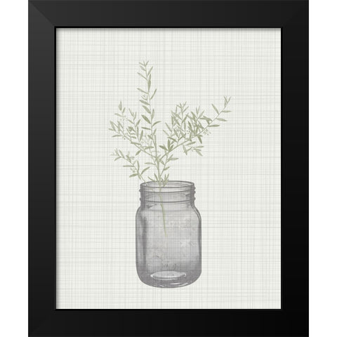 In the Jar 1 Black Modern Wood Framed Art Print by Kimberly, Allen