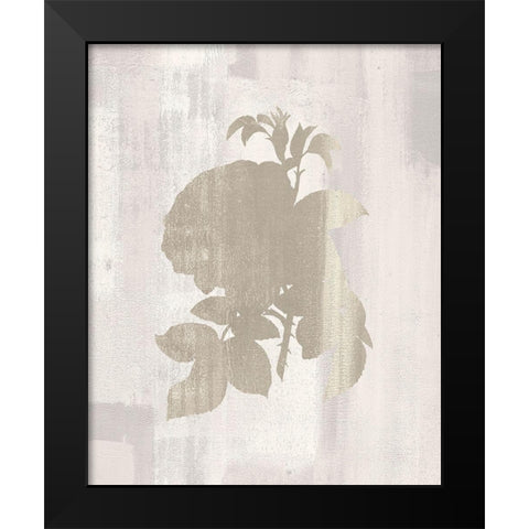 Silhouette 2 Black Modern Wood Framed Art Print by Kimberly, Allen