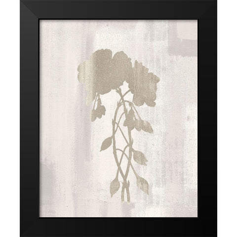 Silhouette 3 Black Modern Wood Framed Art Print by Kimberly, Allen
