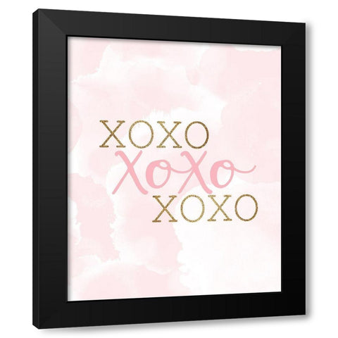 Forever 4 Black Modern Wood Framed Art Print by Kimberly, Allen