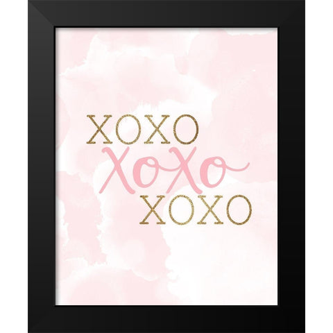 Forever 4 Black Modern Wood Framed Art Print by Kimberly, Allen