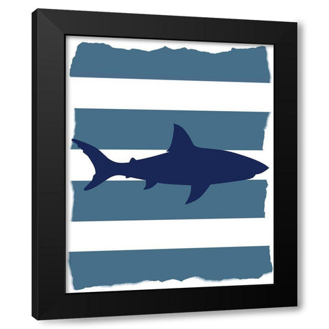 Wild One 1 Black Modern Wood Framed Art Print by Kimberly, Allen