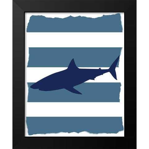 Wild One 3 Black Modern Wood Framed Art Print by Kimberly, Allen