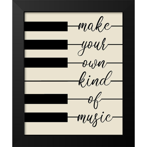 Make Your Own Black Modern Wood Framed Art Print by Kimberly, Allen