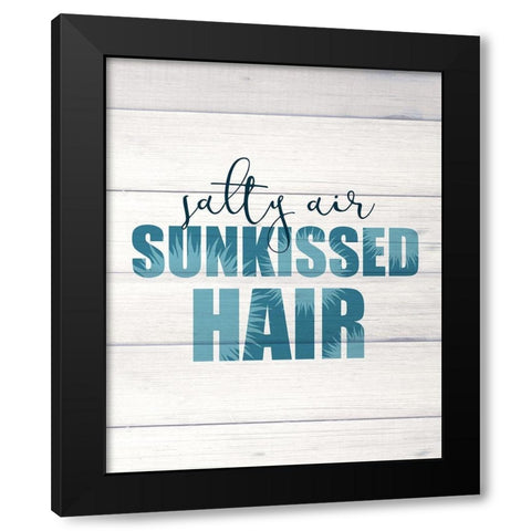 Salty Air 2 Black Modern Wood Framed Art Print by Kimberly, Allen