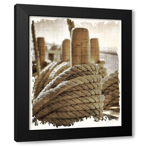 Learning the Ropes 1 Black Modern Wood Framed Art Print by Kimberly, Allen