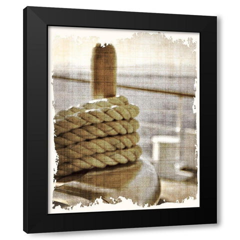 Learning the Ropes 2 Black Modern Wood Framed Art Print with Double Matting by Kimberly, Allen