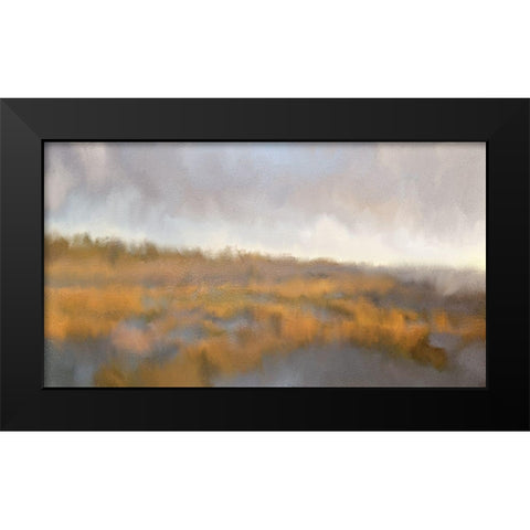Across The Marsh Black Modern Wood Framed Art Print by Kimberly, Allen