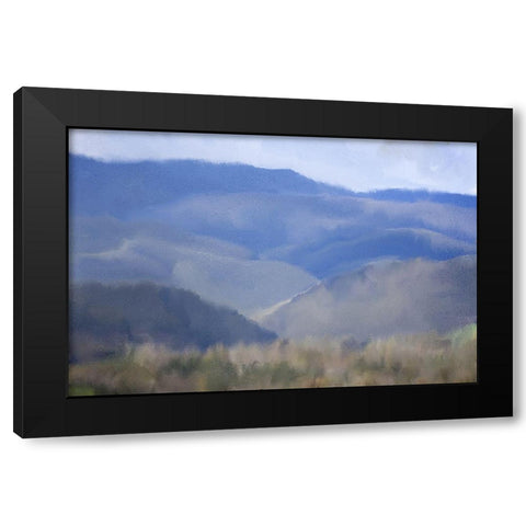 In The Hills Black Modern Wood Framed Art Print with Double Matting by Kimberly, Allen
