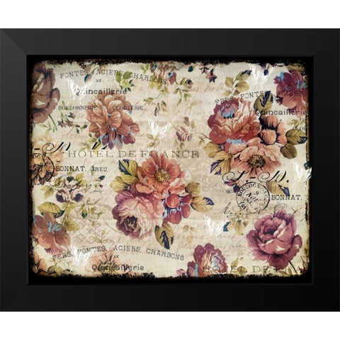Hotel France Black Modern Wood Framed Art Print by Allen, Kimberly