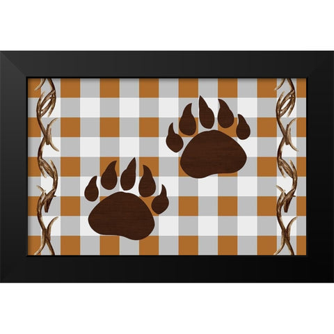 In the Woods 1 Black Modern Wood Framed Art Print by Kimberly, Allen