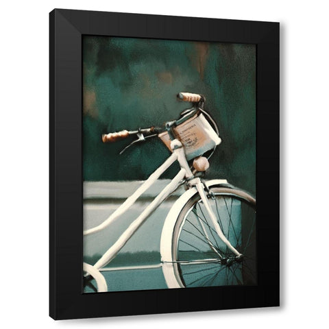 Vintage Delivery Black Modern Wood Framed Art Print with Double Matting by Kimberly, Allen