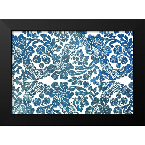 Multi Scroll v1 Black Modern Wood Framed Art Print by Kimberly, Allen