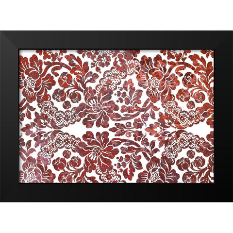 Multi Scroll v4 Black Modern Wood Framed Art Print by Kimberly, Allen