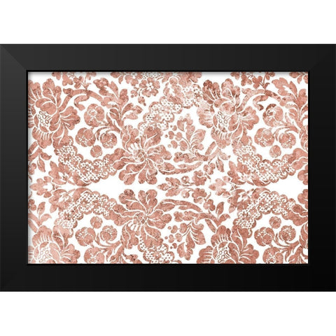 Multi Scroll v5 Black Modern Wood Framed Art Print by Kimberly, Allen