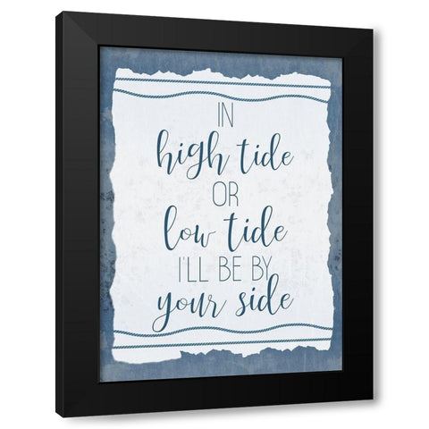 Seas Tide 2 Black Modern Wood Framed Art Print by Kimberly, Allen