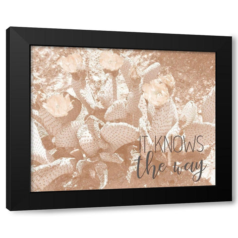 Follow Your Soul 2 Black Modern Wood Framed Art Print with Double Matting by Kimberly, Allen