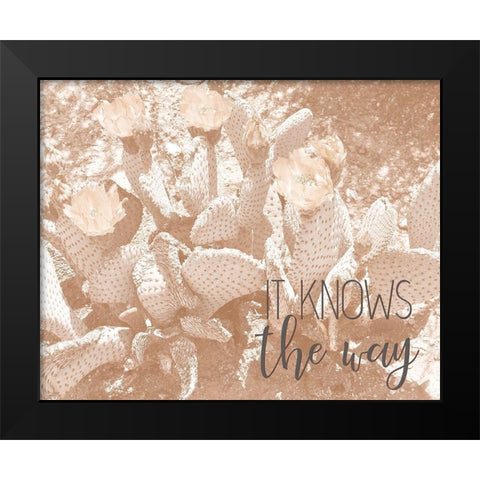 Follow Your Soul 2 Black Modern Wood Framed Art Print by Kimberly, Allen