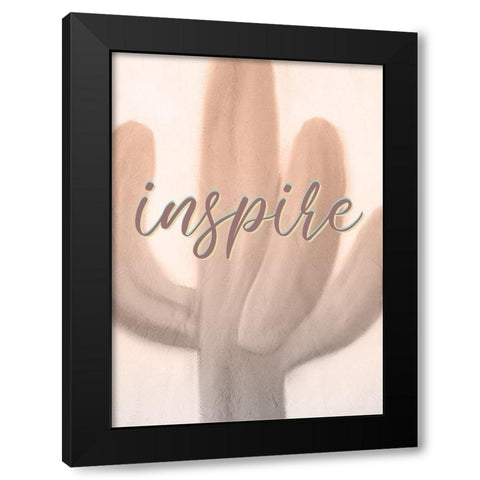 Inspire Imagine 1 Black Modern Wood Framed Art Print with Double Matting by Kimberly, Allen
