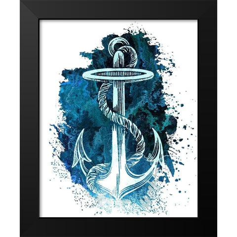 As Free 1 Black Modern Wood Framed Art Print by Kimberly, Allen