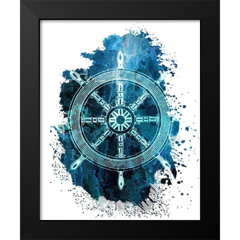 As Free 3 Black Modern Wood Framed Art Print by Kimberly, Allen