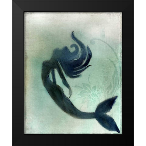 Splash Black Modern Wood Framed Art Print by Allen, Kimberly