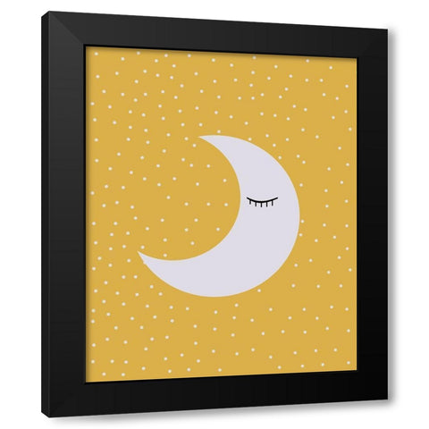 To the Cosmos 3 Black Modern Wood Framed Art Print by Kimberly, Allen