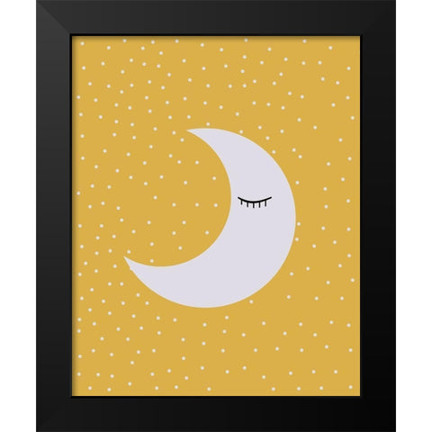 To the Cosmos 3 Black Modern Wood Framed Art Print by Kimberly, Allen