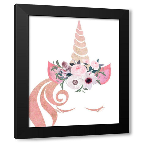 Dreaming 1 Black Modern Wood Framed Art Print with Double Matting by Kimberly, Allen