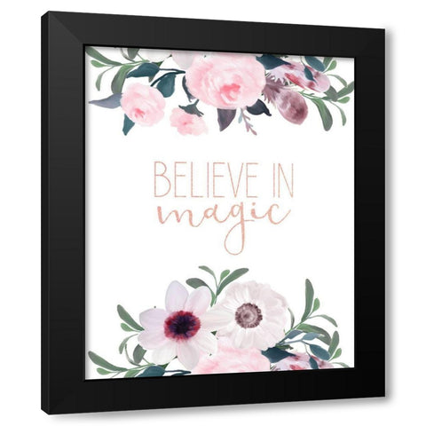 Dreaming 3 Black Modern Wood Framed Art Print with Double Matting by Kimberly, Allen