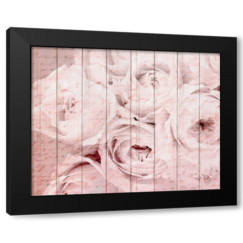 In The Roses 2 Black Modern Wood Framed Art Print by Kimberly, Allen