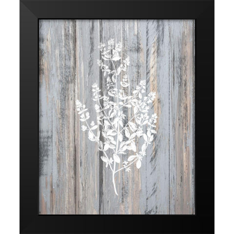 Botanical Wood 2 Black Modern Wood Framed Art Print by Kimberly, Allen