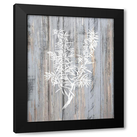 Botanical Wood 4 Black Modern Wood Framed Art Print by Kimberly, Allen