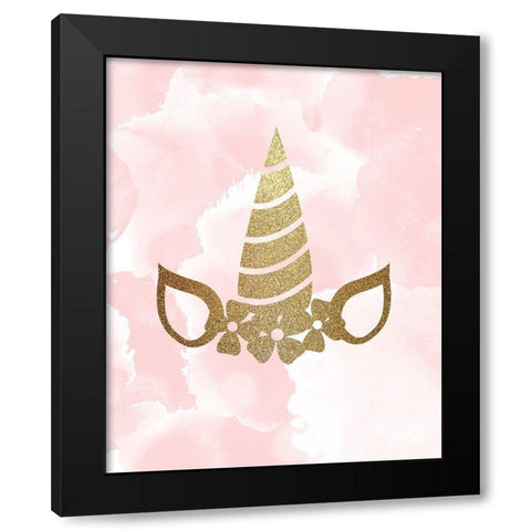 Born to Be 3 Black Modern Wood Framed Art Print with Double Matting by Kimberly, Allen