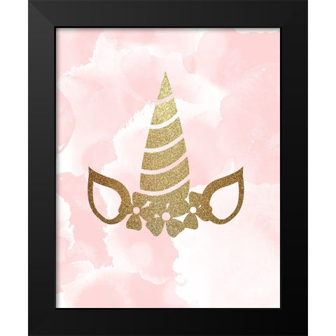 Born to Be 3 Black Modern Wood Framed Art Print by Kimberly, Allen